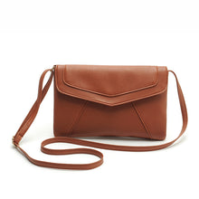 Vintage Casual Small Women Crossbody Bags Girl Leather Messenger Bag Retro Envelope Bag Hbag Purse Sling Shoulder Bag Thin ILML