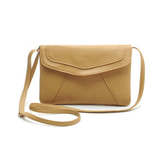 Vintage Casual Small Women Crossbody Bags Girl Leather Messenger Bag Retro Envelope Bag Hbag Purse Sling Shoulder Bag Thin ILML