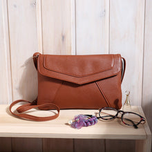 Vintage Casual Small Women Crossbody Bags Girl Leather Messenger Bag Retro Envelope Bag Hbag Purse Sling Shoulder Bag Thin ILML