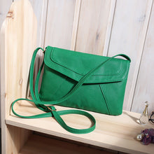 Vintage Casual Small Women Crossbody Bags Girl Leather Messenger Bag Retro Envelope Bag Hbag Purse Sling Shoulder Bag Thin ILML