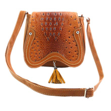 Vintage Tasselwomen bag Rivet Hollow Out leather women messenger bags luxury crossbody Shoulder Bag women's hbags ILML
