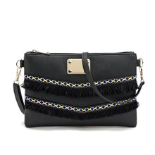 Vintage Women Messenger Bags National style Tassel PU leather Crossbody Shoulder Bags Hbags Purse Clutch Bag Women's Bolsas ILML