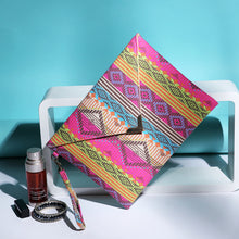 Vintage Women's purse Canvas wallet Envelope Clutch Hbag Tote Ladies bag ladies Carteira Feminina ILML