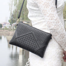 Vintage famouswomen bag Hollow Out leather women messenger bags bolsa feminina Crossbody Shoulder Bag women's hbags ILML