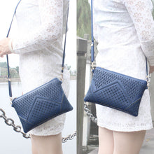 Vintage famouswomen bag Hollow Out leather women messenger bags bolsa feminina Crossbody Shoulder Bag women's hbags ILML
