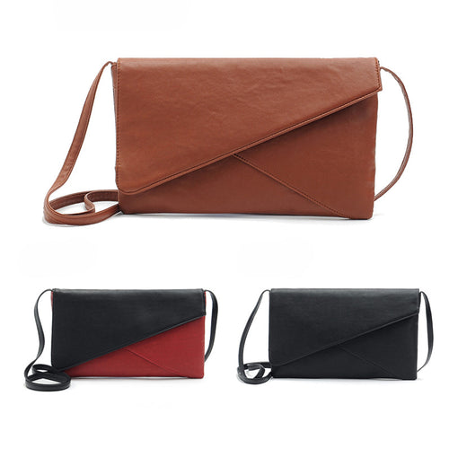 Vocisar Women Leather Envelope Shoulder Crossbody Messenger Bags Clutch Bag  ILML