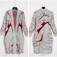 Vogue Women's Long Knitted Sweater Tops Cardigan Outerwear Coat Jacket Jumper LY8 ILML