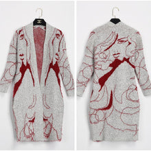 Vogue Women's Long Knitted Sweater Tops Cardigan Outerwear Coat Jacket Jumper LY8 ILML