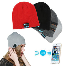 Warm Soft Smart Headset Bluetooth Wireless Beanies Hats  Gloves Set for Women Men Unisex Caps Headphone Speaker ILML