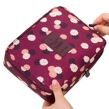 Waterproof Nylon Zipper Women Makeup Bag Cosmetic Toiletry Storage Travel Wash Pouch Bag Makeup Tool Kits ILML