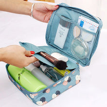Waterproof Nylon Zipper Women Makeup Bag Cosmetic Toiletry Storage Travel Wash Pouch Bag Makeup Tool Kits ILML