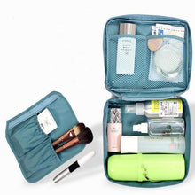Waterproof Nylon Zipper Women Makeup Bag Cosmetic Toiletry Storage Travel Wash Pouch Bag Makeup Tool Kits ILML