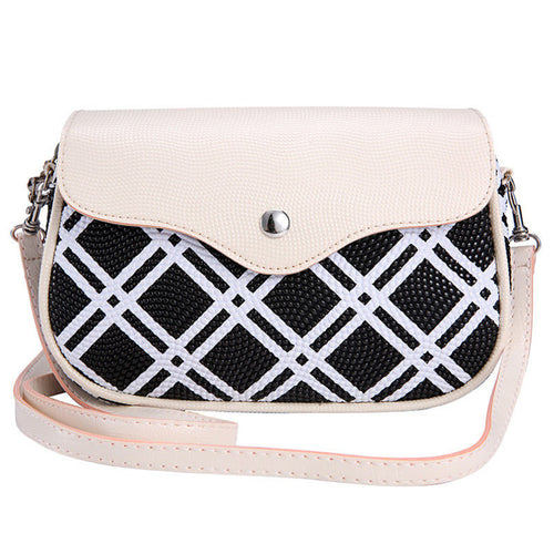 Wild Women bag Plaid Series Leather Lady Mini Hbag Shoulder Messenger Tote Crossbody bolsa feminina  ILML