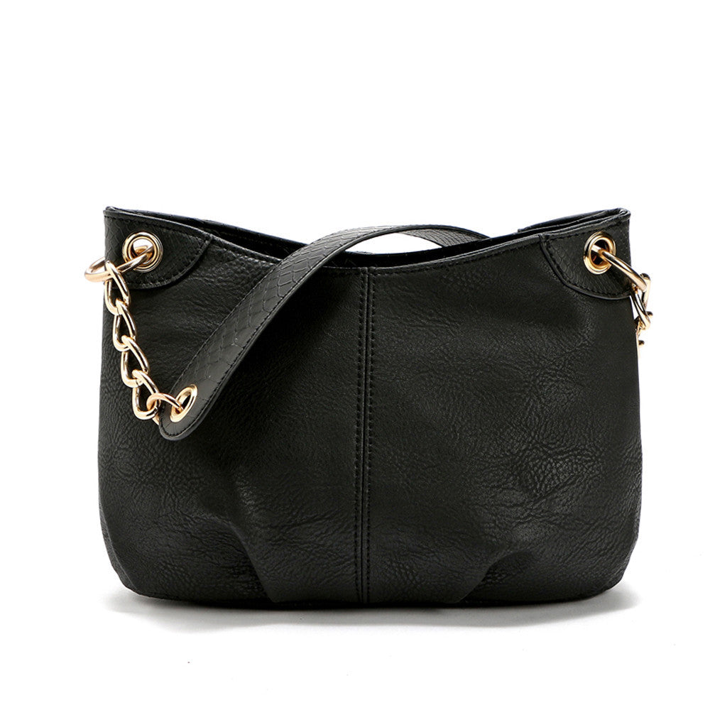 Wild leather Women's hbags Shoulder Messenger Crossbody Satchel Tote Bolsa Feminina Girl ladies Bags  ILML