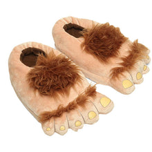 Indoor Plush Slipper Big Feet Creative Men Women Slippers Cotton Warmer House Shoes Anti-Skid Free Size ILML