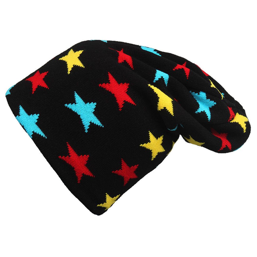 Knitting Star Beanie Hat Snapback Men Women Hiphop Cap ILML