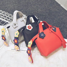 Retro Flower Hbag women messenger bags Large Tote women's hbags Shoulder bag leather crossbody bag ILML