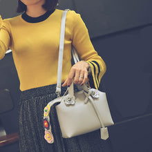 Retro Flower Hbag women messenger bags Large Tote women's hbags Shoulder bag leather crossbody bag ILML