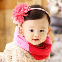 Warm Kids Boys Girls Scarf Woolen Knitted Scarf Cute Neckerchief Baby 0-3Y  ILML