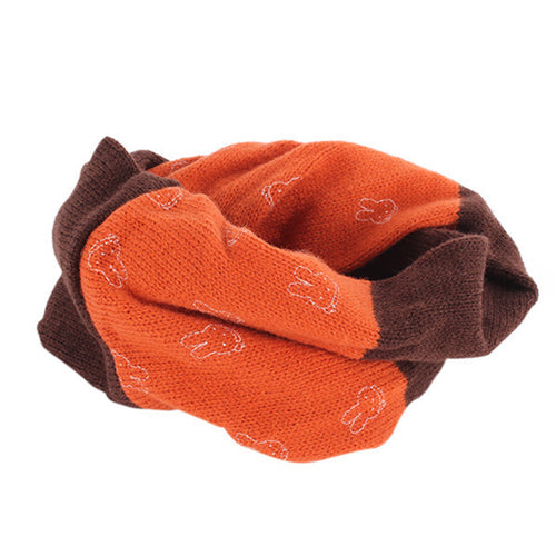 Warm Kids Boys Girls Scarf Woolen Knitted Scarf Cute Neckerchief Baby 0-3Y  ILML