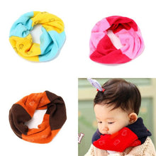 Warm Kids Boys Girls Scarf Woolen Knitted Scarf Cute Neckerchief Baby 0-3Y  ILML