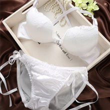 Woman Lingerie Sexy Front Buckle Bras Front Closure U Shape Push Up Bra and Panty Set Y2 ILML