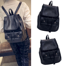 Women Backpack college wind schoolbag leather Mochila backpack For Teenagers Girls Korean travel bag backpacks ILML