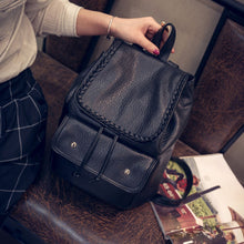 Women Backpack college wind schoolbag leather Mochila backpack For Teenagers Girls Korean travel bag backpacks ILML
