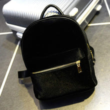 Women Backpack Mochila School Bags Gold Velvet Small Rucksack Shoulder Bag For Teenagers Girls Backpacks ILML