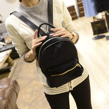 Women Backpack Mochila School Bags Gold Velvet Small Rucksack Shoulder Bag For Teenagers Girls Backpacks ILML