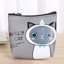 Women Bag Cute Cat Purse Girls Coin Purse Silicon Wallet Bag Change Pouch Key Holder ILML