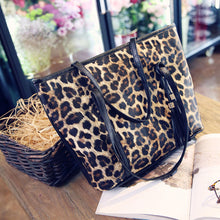 Women Bag Women Messenger Bags Hbag Casual Leather Leopard Tassel Crossbody Shoulder Bag Purse clutch bolsa feminina ILML