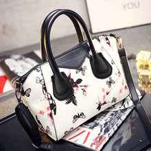 Women Bag Printed Leather Hbag Purse Shoulder Messenger bolsa feminina Clutch Large-capacity Tote Satchel CrossBody bags ILML
