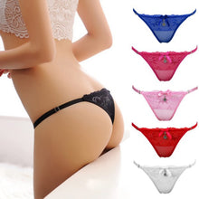 Women Ladies Sexy Thongs G-string V-string Panties Underwear Knickers Lingerie Lingerie 6 Colors ILML
