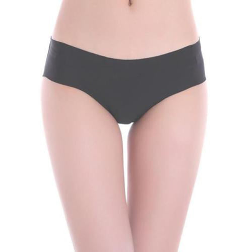 Women Sexy Solid Invisible Seamless Soft Thongs Lingerie Briefs Hipster Underwear Panties ILML