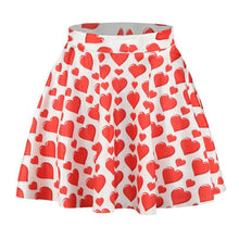 Women 3D Printed Short Mini High Waist Skirt Flared Pleated Skirts Womens 18 Colors 1PY ILML