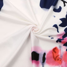 Women Bandage Bodycon Sleeveless Deep V Neck Dresses Floral Print Chinese Style Sexy Evening Party Dress LE3 ILML