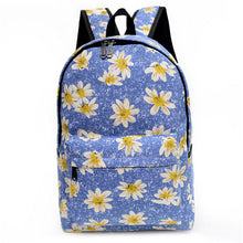 Women backpack Canvas backpacks For Teenage Girls Mochila Mulheres bag Floral Printing Travel Backpack School Bags  ILML