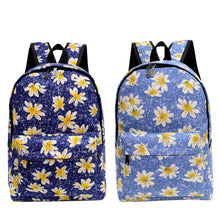 Women backpack Canvas backpacks For Teenage Girls Mochila Mulheres bag Floral Printing Travel Backpack School Bags  ILML