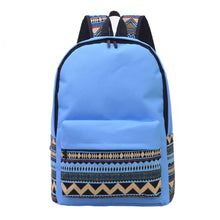 Women backpack Canvas backpacks For Teenage Girls Mochila Mulheres bag Striped Printing Travel Backpack School Bags ILML