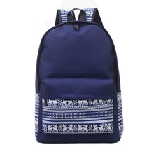 Women backpack Canvas backpacks For Teenage Girls Mochila Mulheres bag Striped Printing Travel Backpack School Bags ILML