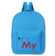 Women backpack Double-Shoulder Letter Printing Canvas Backpack Backpacks for girls Bag Mochila Mujeres  ILML