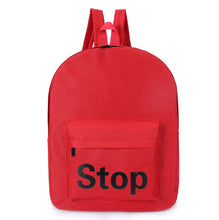 Women backpack Double-Shoulder Letter Printing Canvas Backpack Backpacks for girls Bag Mochila Mujeres  ILML