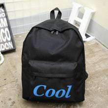 Women backpack Double-Shoulder Letter Printing Canvas Backpack Backpacks for girls Bag Mochila Mujeres  ILML