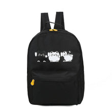 Women backpack Double-Shoulder Textile Printing Canvas Cat Backpack Backpacks for girls Bag Mochila Mujeres  ILML