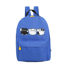 Women backpack Double-Shoulder Textile Printing Canvas Cat Backpack Backpacks for girls Bag Mochila Mujeres  ILML