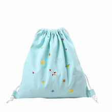 Women backpack Printing Beam Port Drawstring Backpack For Girl Student School Canvas backpacks girls bag ILML
