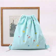Women backpack Printing Beam Port Drawstring Backpack For Girl Student School Canvas backpacks girls bag ILML