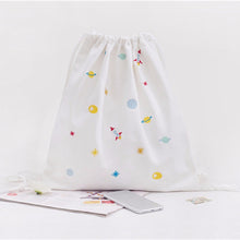 Women backpack Printing Beam Port Drawstring Backpack For Girl Student School Canvas backpacks girls bag ILML