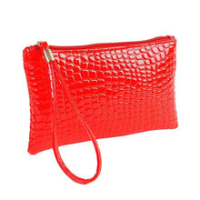 Women bag Crocodile Leather messenger small bag Clutch evening Hbag Bags Coin Purse Clutches Bolsas  ILML